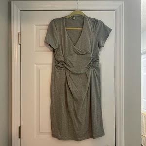 Grey cotton dress
